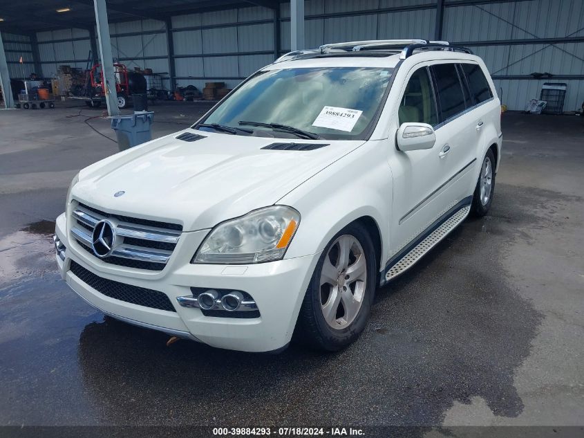 2010 Mercedes-Benz Gl 450 4Matic VIN: 4JGBF7BEXAA536745 Lot: 39884293