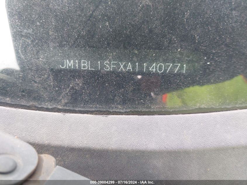 2010 Mazda Mazda3 I Touring VIN: JM1BL1SFXA1140771 Lot: 39884299