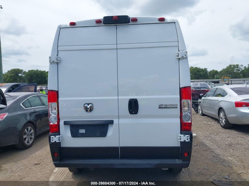 2023 Ram Promaster 2500 High Roof 159 Wb VIN: 3C6LRVDG8PE518082 Lot: 39884300