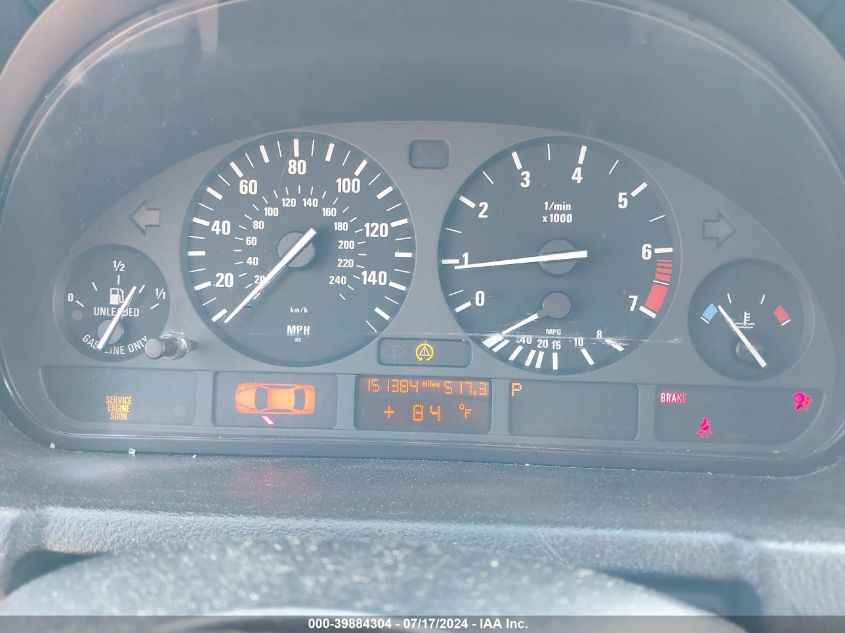 2001 BMW X5 3.0 VIN: WBAFA53531LM61041 Lot: 39884304