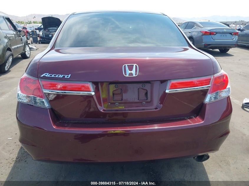 2011 Honda Accord 2.4 Lx VIN: 1HGCP2F32BA032744 Lot: 39884315