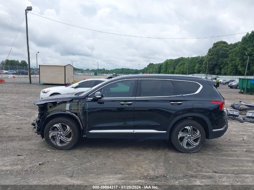 2021 Hyundai Santa Fe Sel VIN: 5NMS64AJ8MH325362 Lot: 39884317