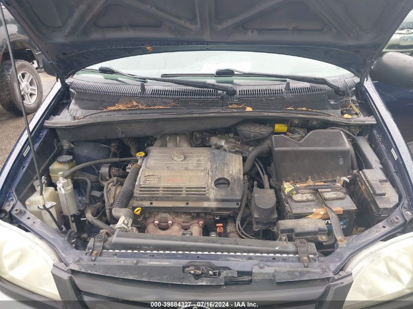 2002 Toyota Sienna Le VIN: 4T3ZF13C32U431173 Lot: 39884327