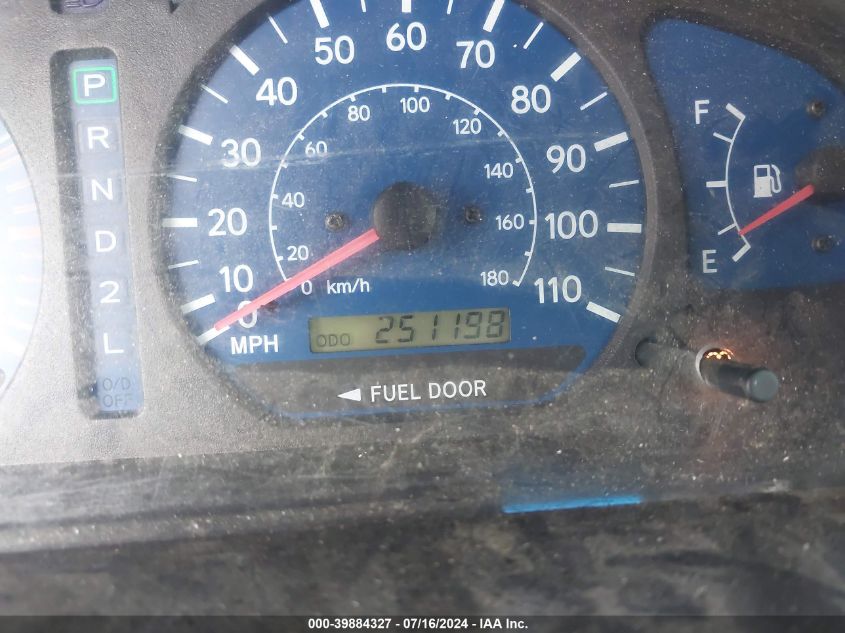 2002 Toyota Sienna Le VIN: 4T3ZF13C32U431173 Lot: 39884327