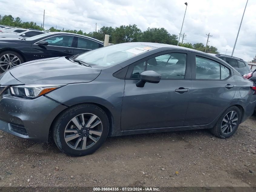 2021 Nissan Versa Sv Xtronic Cvt VIN: 3N1CN8EV1ML834436 Lot: 39884335