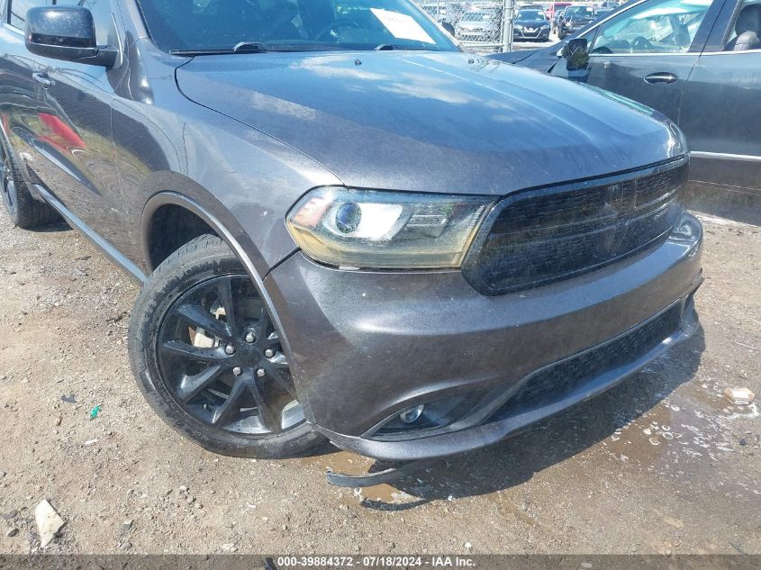 2018 Dodge Durango Sxt Rwd VIN: 1C4RDHAGXJC186281 Lot: 39884372