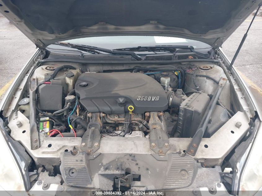 2006 Chevrolet Impala Lt VIN: 2G1WT58K569229902 Lot: 39884392