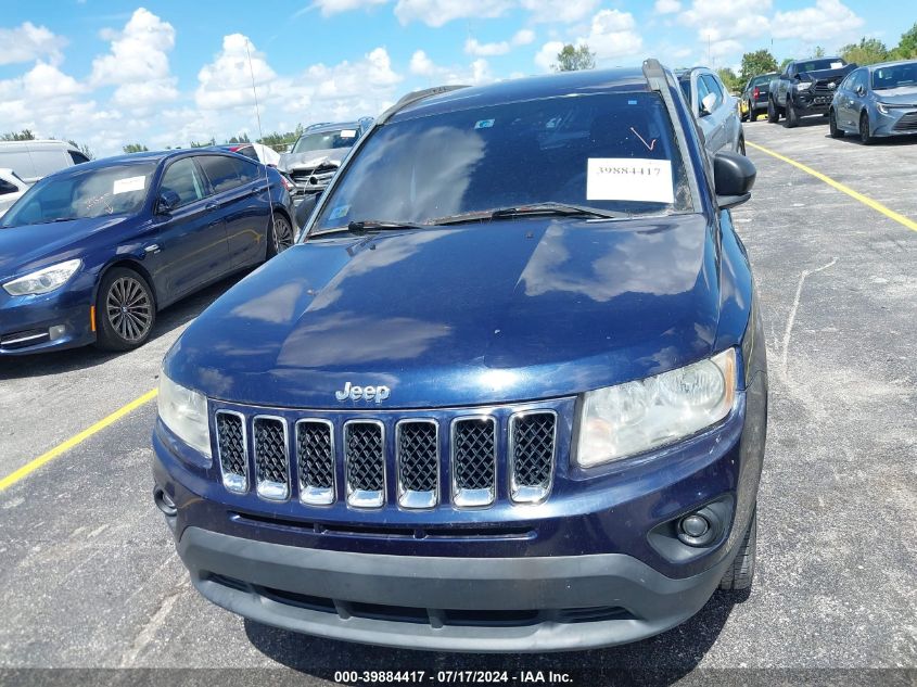 2013 Jeep Compass Sport VIN: 1C4NJCBB8DD167658 Lot: 39884417