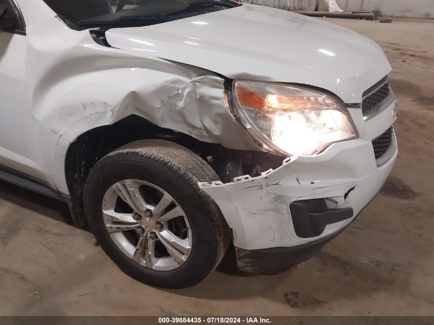 2012 Chevrolet Equinox Ls VIN: 2GNFLCEK6C6333349 Lot: 39884435