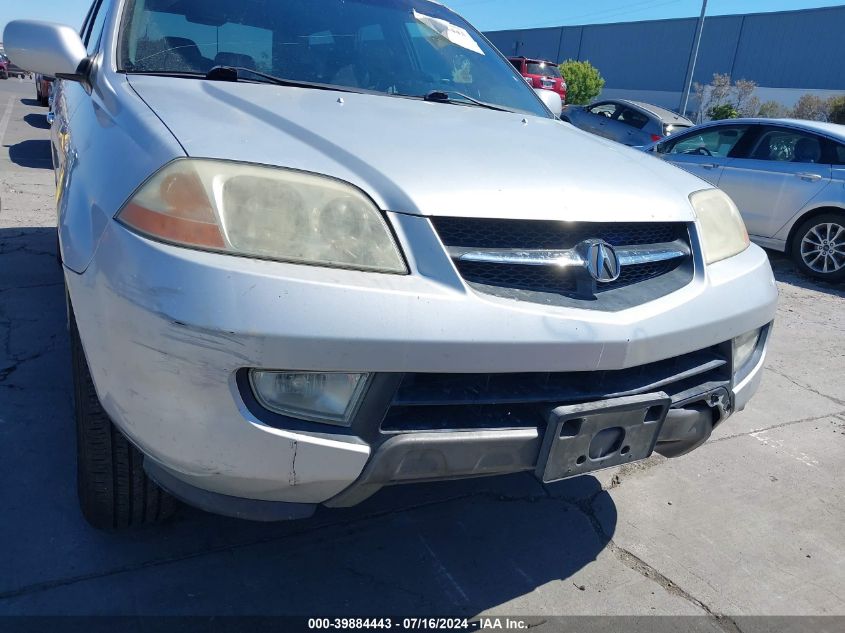 2001 Acura Mdx Touring VIN: 2HNYD18891H524813 Lot: 39884443