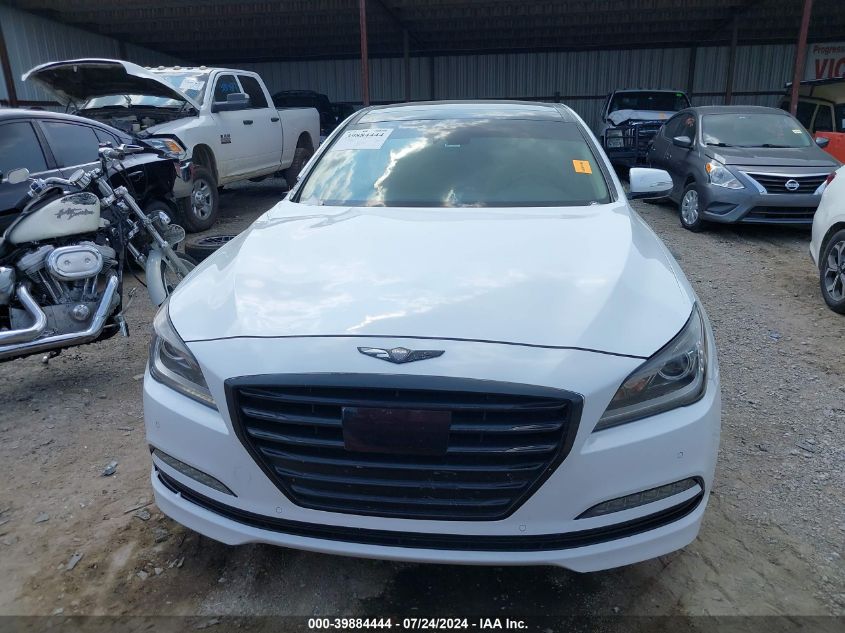 2017 Genesis G80 3.8 VIN: KMHGN4JE3HU203479 Lot: 39884444