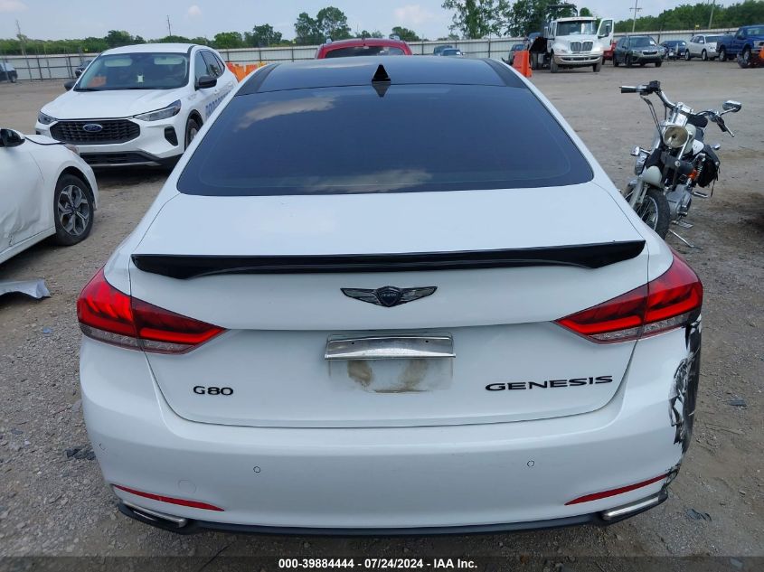 2017 Genesis G80 3.8 VIN: KMHGN4JE3HU203479 Lot: 39884444