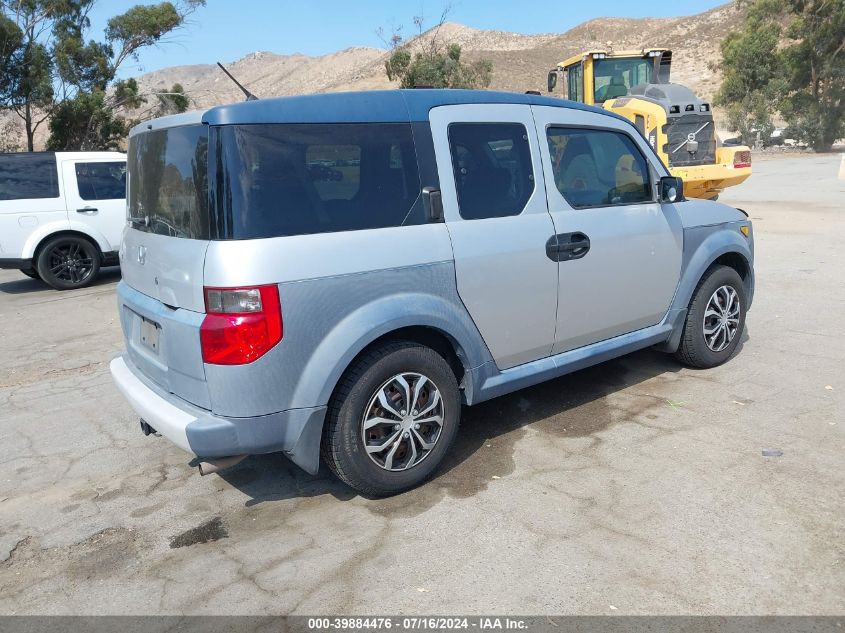 2006 Honda Element Lx VIN: 5J6YH28396L014311 Lot: 39884476