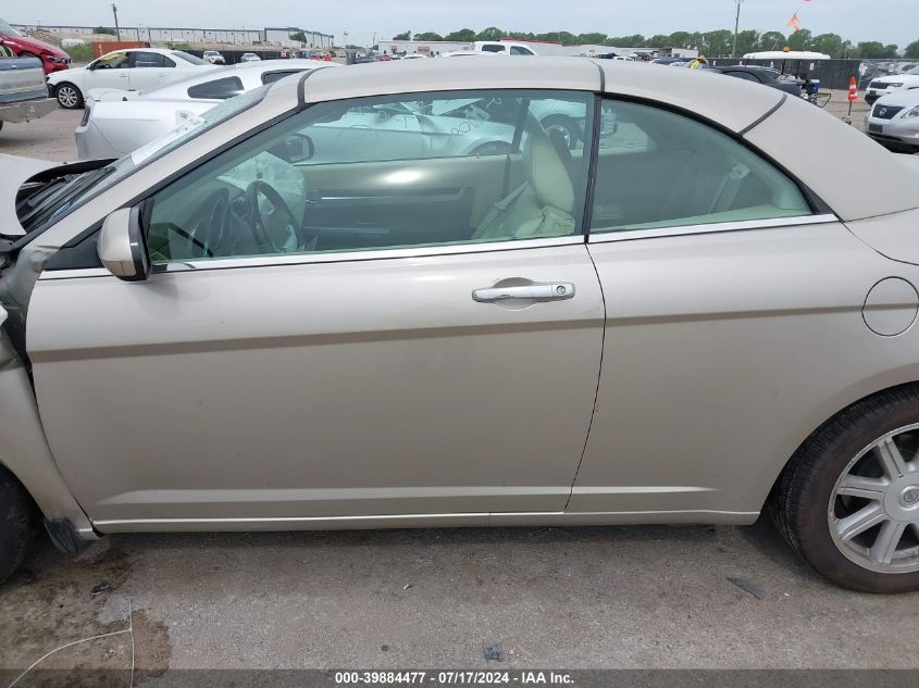 2008 Chrysler Sebring Limited VIN: 1C3LC65M18N263992 Lot: 39884477