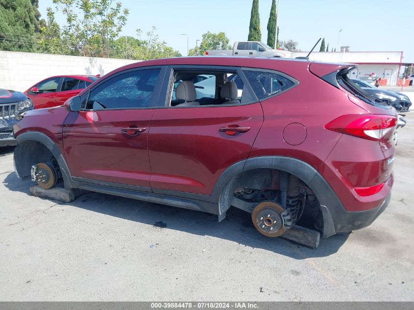 2016 Hyundai Tucson Se VIN: KM8J23A47GU122189 Lot: 39884478