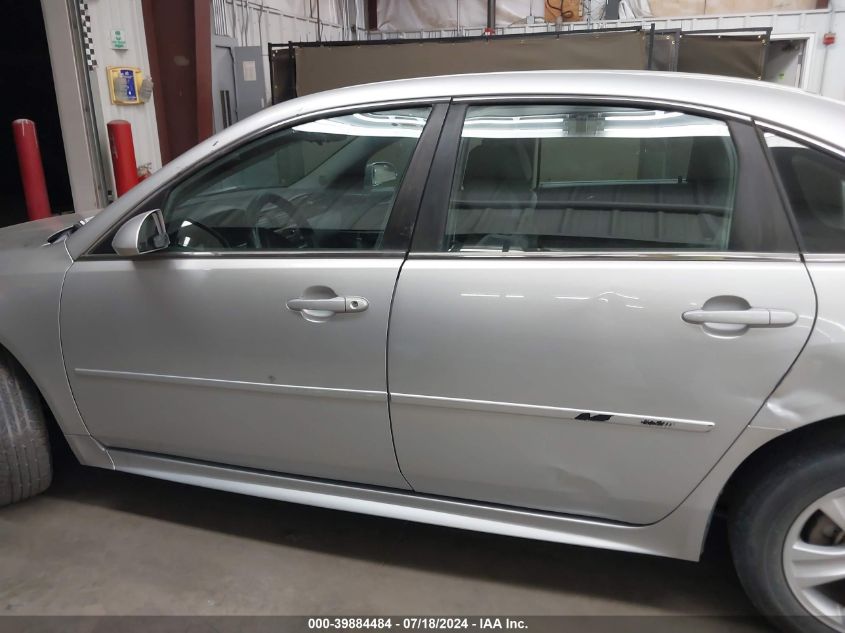 2012 Chevrolet Impala Ls VIN: 2G1WF5E35C1281206 Lot: 39884484