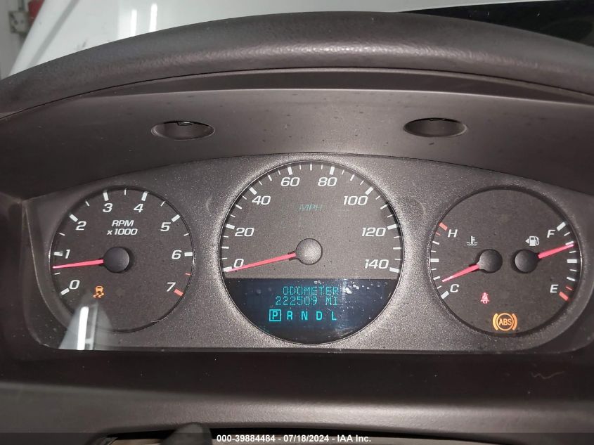 2012 Chevrolet Impala Ls VIN: 2G1WF5E35C1281206 Lot: 39884484