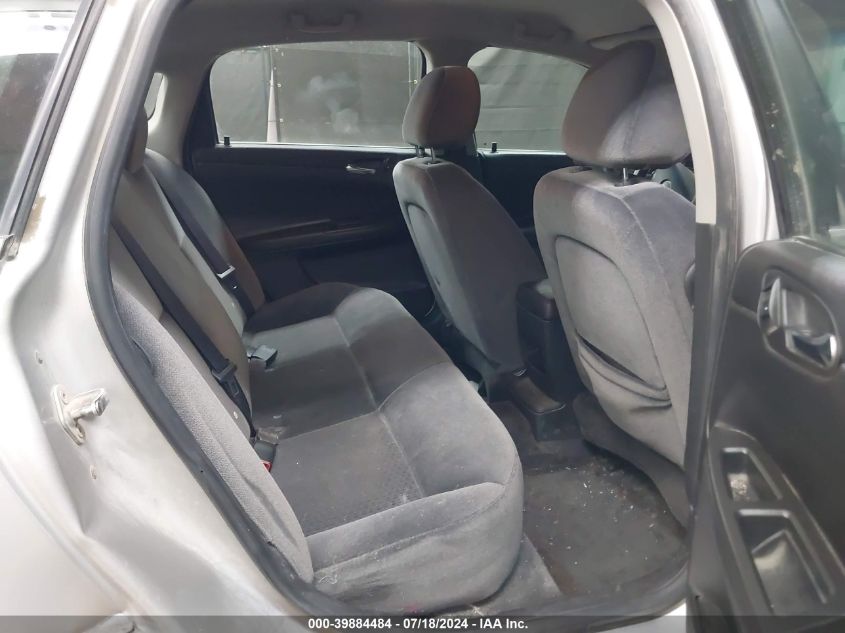 2012 Chevrolet Impala Ls VIN: 2G1WF5E35C1281206 Lot: 39884484