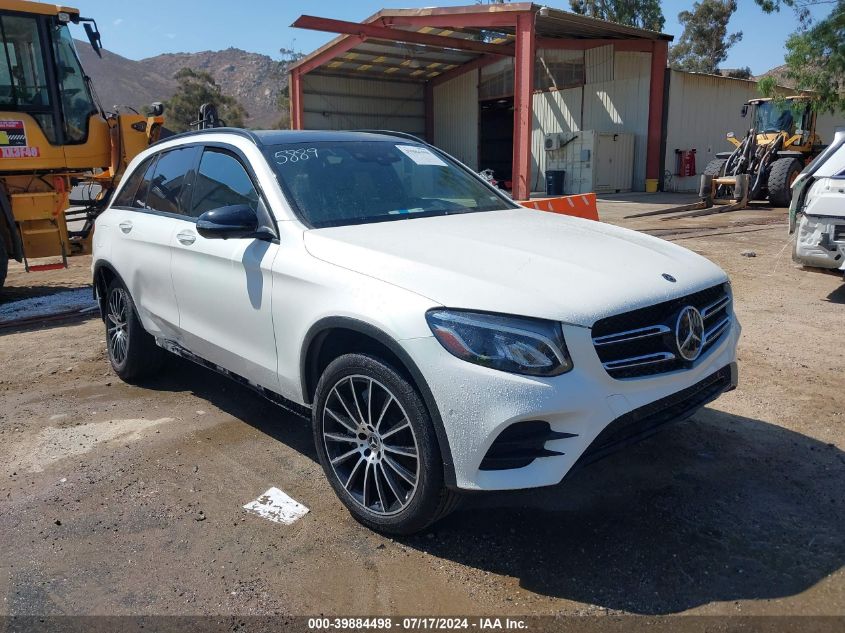 2019 Mercedes-Benz Glc 300 VIN: WDC0G4JB8KV169959 Lot: 39884498