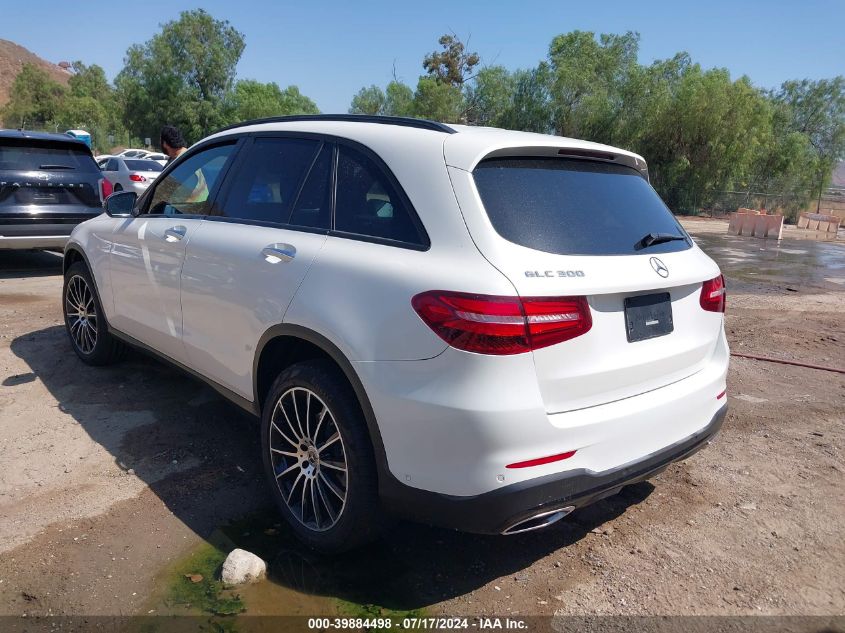 2019 Mercedes-Benz Glc 300 VIN: WDC0G4JB8KV169959 Lot: 39884498