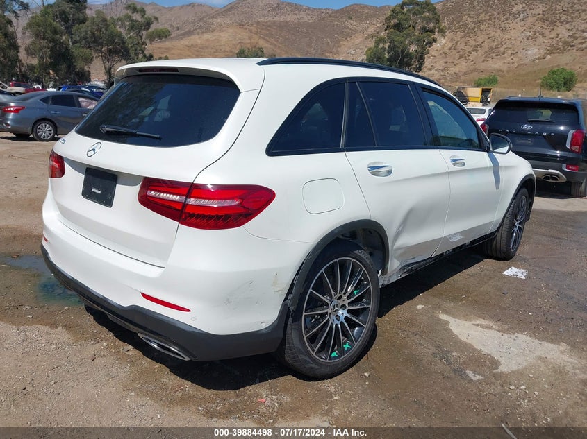 2019 Mercedes-Benz Glc 300 VIN: WDC0G4JB8KV169959 Lot: 39884498