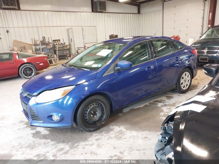 2012 Ford Focus Se VIN: 1FAHP3F27CL353790 Lot: 39884500