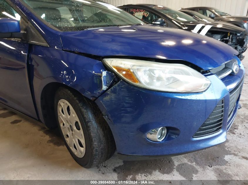 2012 Ford Focus Se VIN: 1FAHP3F27CL353790 Lot: 39884500