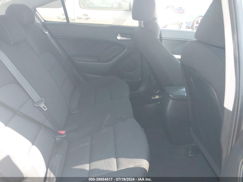 2017 Kia Forte Lx VIN: 3KPFK4A79HE122785 Lot: 39884517