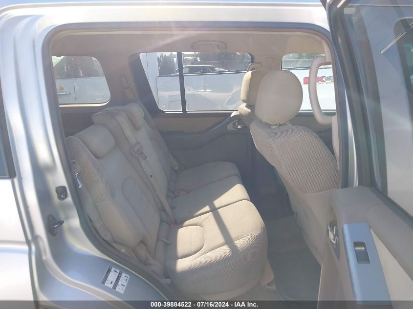 2006 Nissan Pathfinder Le/Se/Xe VIN: 5N1AR18U96C653565 Lot: 39884522