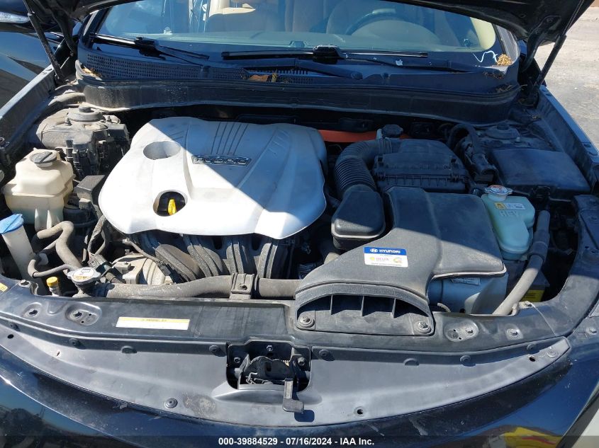 2013 Hyundai Sonata Hybrid VIN: KMHEC4A43DA066320 Lot: 39884529