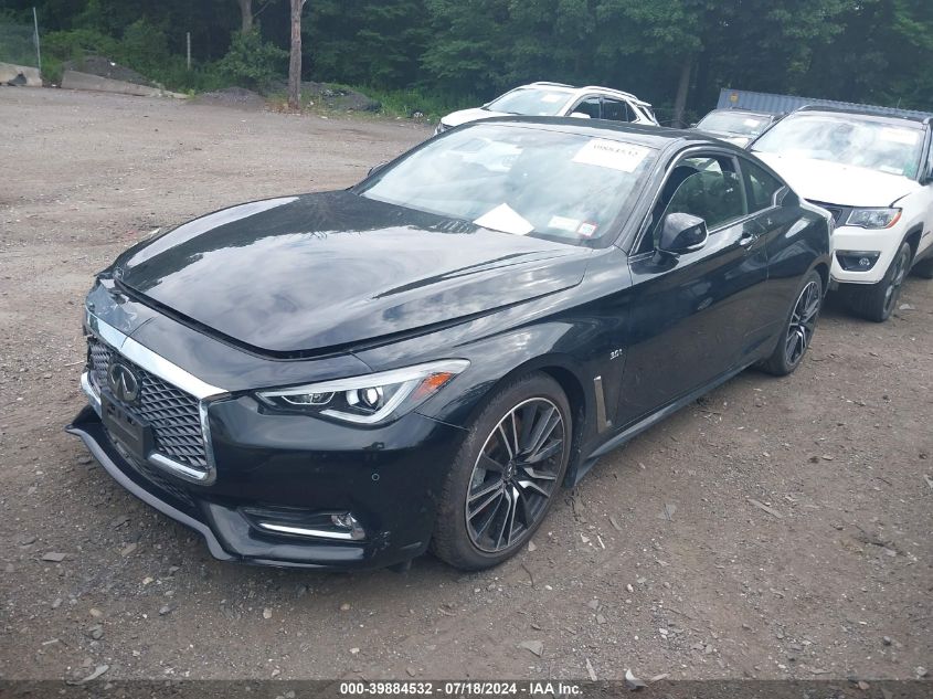 2018 Infiniti Q60 3.0T Sport VIN: JN1EV7EL1JM393054 Lot: 39884532