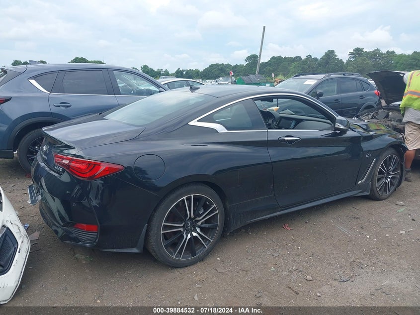 2018 Infiniti Q60 3.0T Sport VIN: JN1EV7EL1JM393054 Lot: 39884532