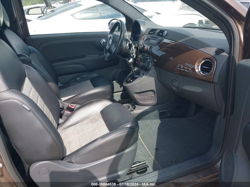 2013 Fiat 500 Sport VIN: 3C3CFFBR1DT684385 Lot: 39884538