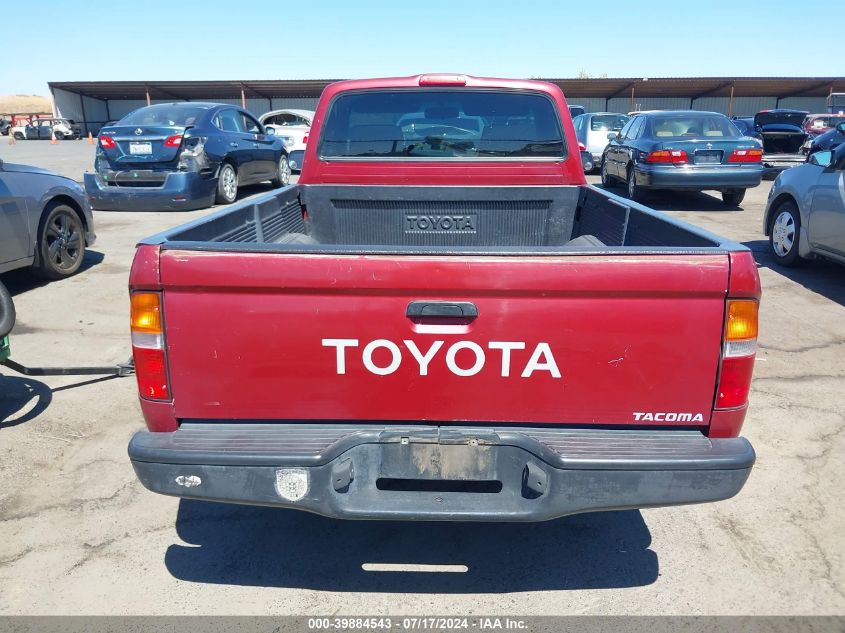1996 Toyota Tacoma VIN: 4TANL42N7TZ140961 Lot: 39884543