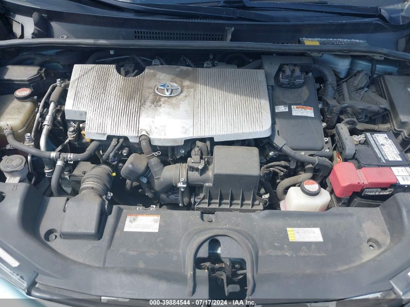 2016 Toyota Prius Two VIN: JTDKBRFU4G3513052 Lot: 39884544