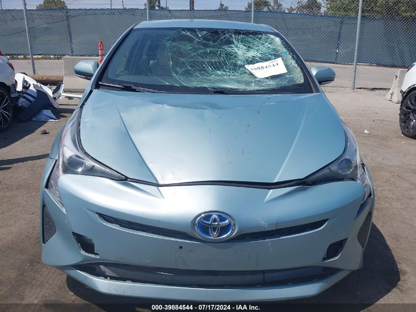 2016 Toyota Prius Two VIN: JTDKBRFU4G3513052 Lot: 39884544
