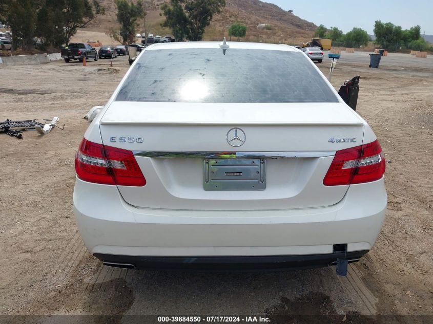 2013 Mercedes-Benz E 550 4Matic VIN: WDDHF9BB3DA680504 Lot: 39884550