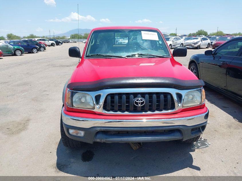 2004 Toyota Tacoma Xtracab Prerunner VIN: 5TESN92N44Z365438 Lot: 39884562