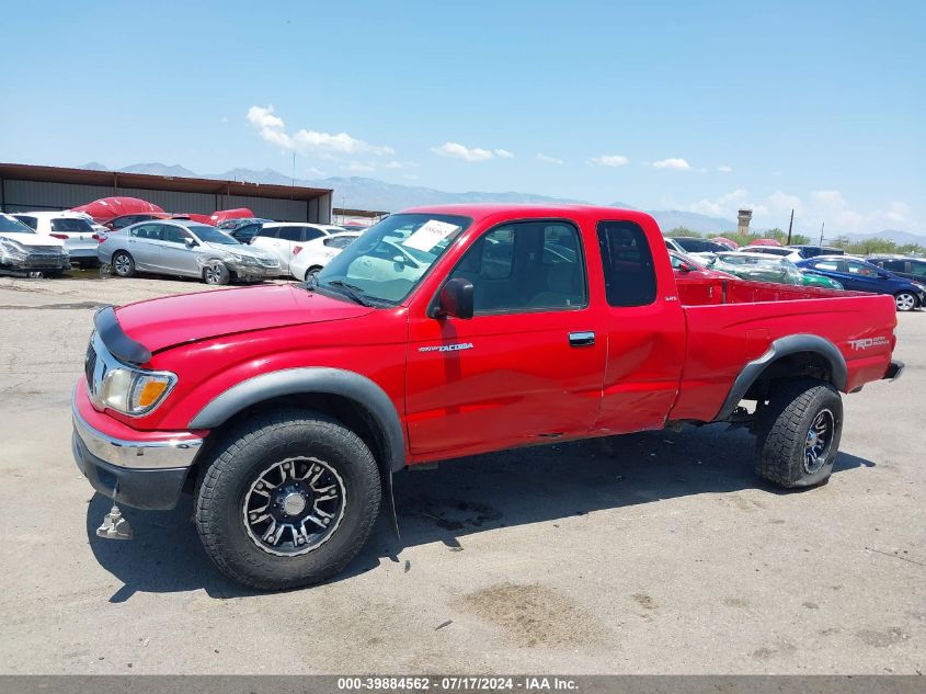 2004 Toyota Tacoma Xtracab Prerunner VIN: 5TESN92N44Z365438 Lot: 39884562