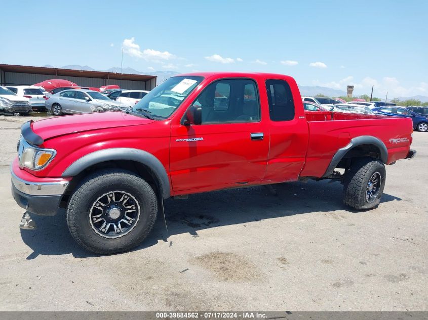 2004 Toyota Tacoma Xtracab Prerunner VIN: 5TESN92N44Z365438 Lot: 39884562