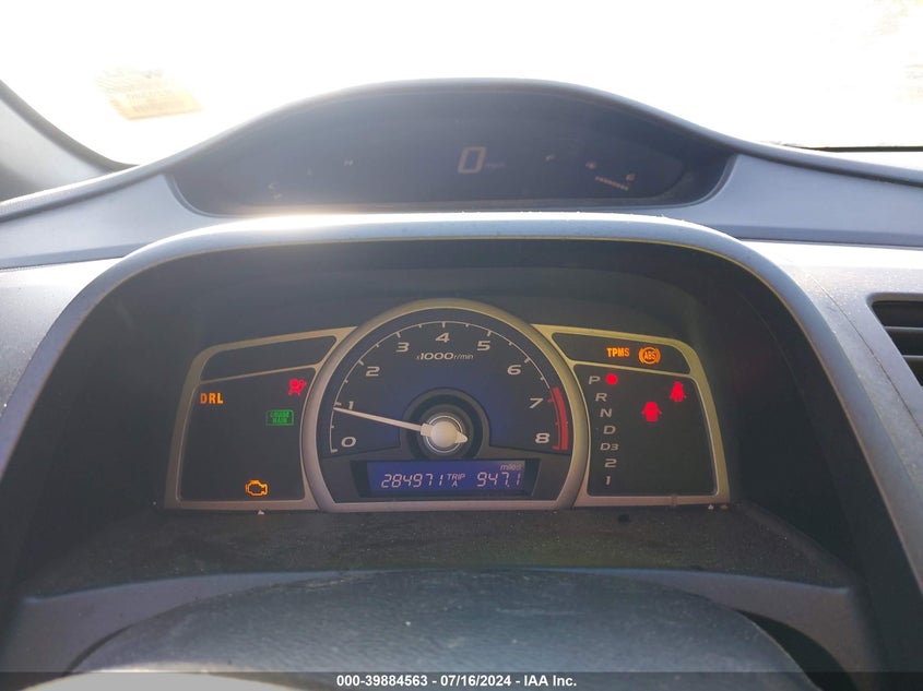 2008 Honda Civic Lx VIN: 2HGFG12638H529044 Lot: 39884563