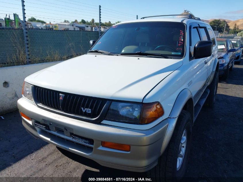 1998 Mitsubishi Montero Sport Xls VIN: JA4MT41P9WP035173 Lot: 39884581