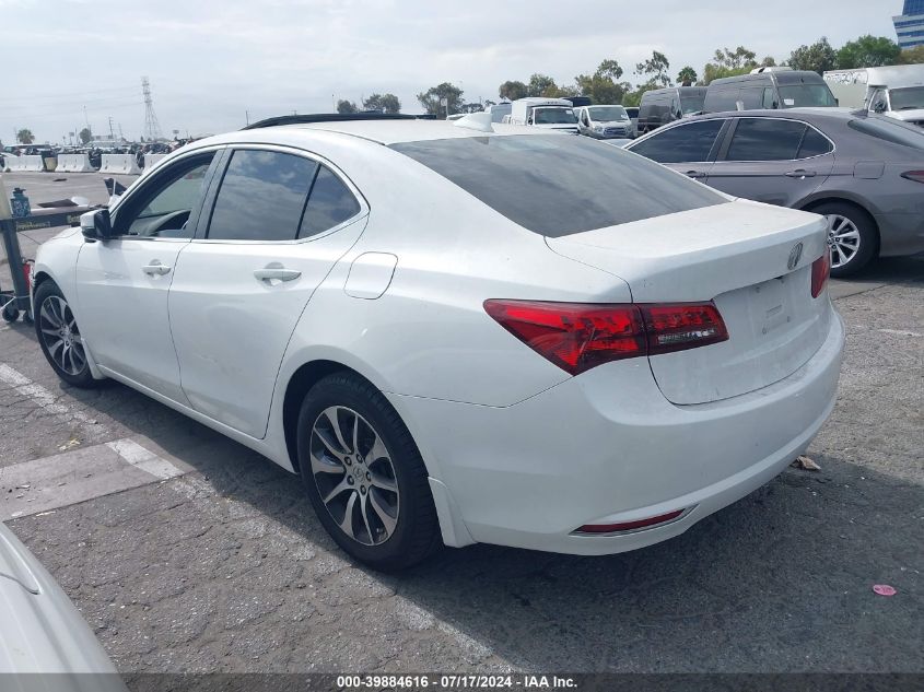 2017 Acura Tlx Technology Package VIN: 19UUB1F50HA002827 Lot: 39884616