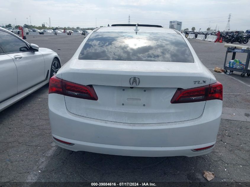 2017 Acura Tlx Technology Package VIN: 19UUB1F50HA002827 Lot: 39884616