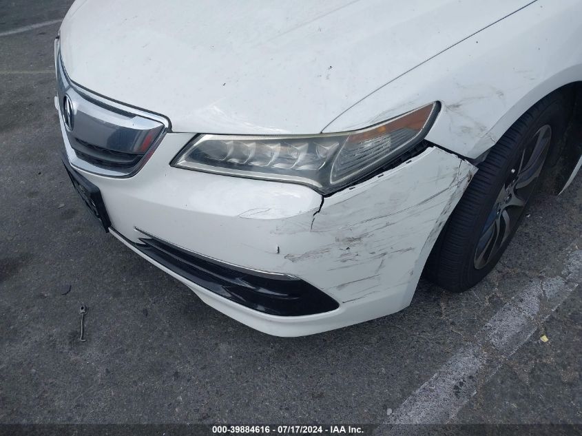 2017 Acura Tlx Technology Package VIN: 19UUB1F50HA002827 Lot: 39884616