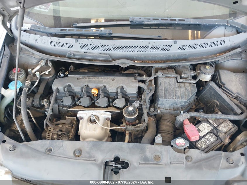 2008 Honda Civic Lx VIN: 2HGFG12628H516544 Lot: 39884662