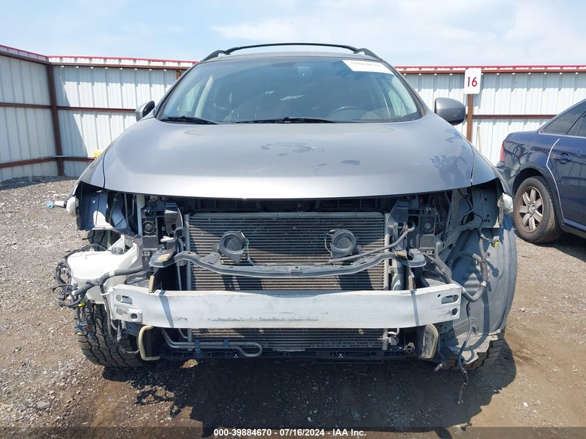 2012 Nissan Murano Sl VIN: JN8AZ1MWXCW208259 Lot: 39884670