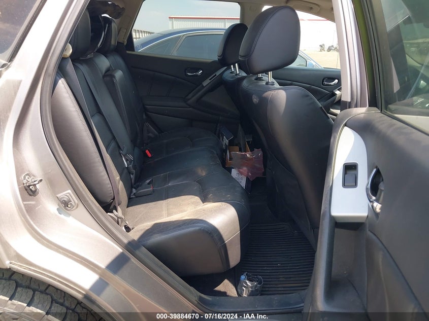 2012 Nissan Murano Sl VIN: JN8AZ1MWXCW208259 Lot: 39884670