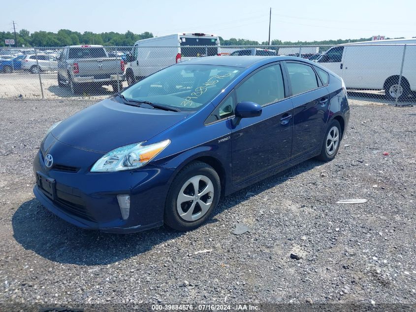 JTDKN3DUXE1748085 | 2014 TOYOTA PRIUS