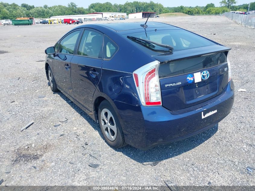 JTDKN3DUXE1748085 | 2014 TOYOTA PRIUS